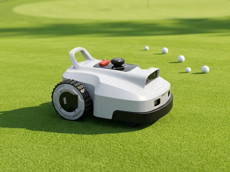 VERDA on a short, evenly cut lawn